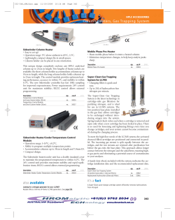 2009 Chromatography Products Guide
