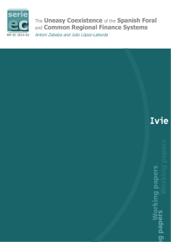 The Uneasy Coexistence of the Spanish Foral and Common