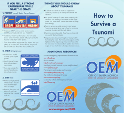 How to Survive a Tsunami