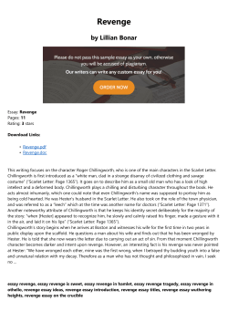 Revenge - carlaspacher.com