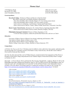 CV - Haverford College