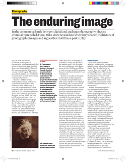 In the commercial battle between digital and analogue photography
