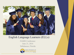 English Language Learners (ELLs)