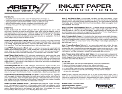 inkjet paper - Freestyle Photographic Supplies