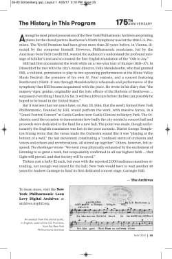 Symphony No. 9 - New York Philharmonic