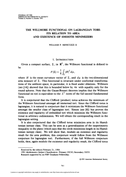 THE WILLMORE FUNCTIONAL ON LAGRANGIAN TORI
