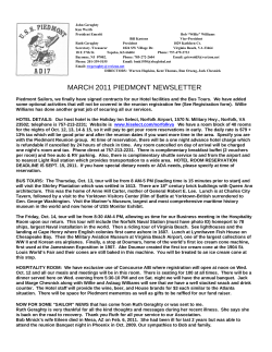 March 2011 - USS Piedmont