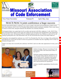 MACE/MACA joint conference a huge success