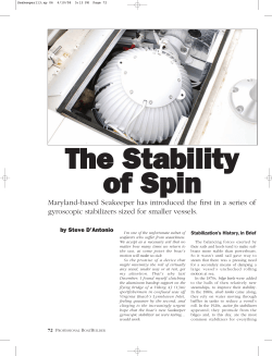 Maryland-based Seakeeper has introduced the first in a series of