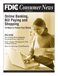 Online Banking, Bill Paying and Shopping