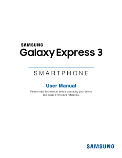 Samsung Galaxy Express 3 J120A User Manual