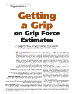 on Grip Force Estimates