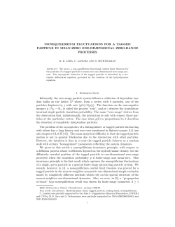 NONEQUILIBRIUM FLUCTUATIONS FOR A TAGGED