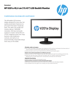 HP V201a 49,4 cm - HP