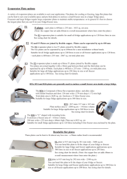 R26 RT6 RT4 Bendable flat plates FL F3 F2 F1