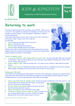 Kids @ Kingston - Kingston City Council