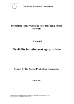 The Social Protection Committee - European Commission