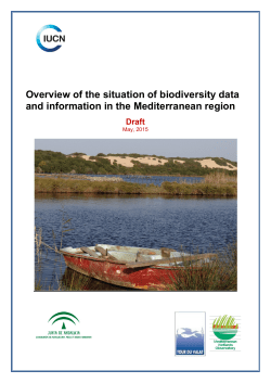 Overview of the situation of biodiversity data and
