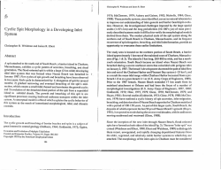 Cyclic Spit Morphology in a Developing Inlet System
