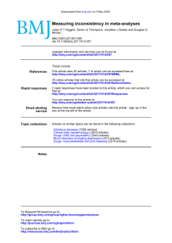 Measuring inconsistency in meta