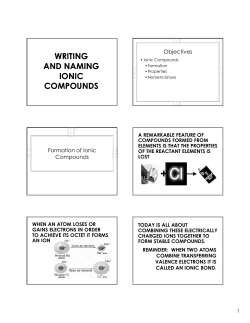 Ionic Compounds ppt