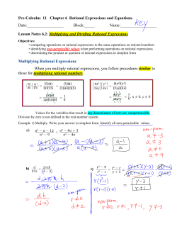 ch 6.2 notes key