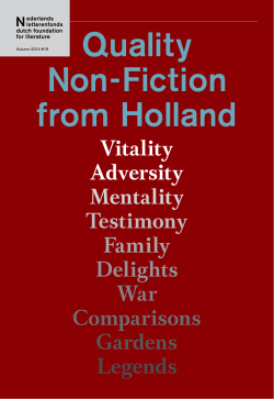Quality Non-Fiction from Holland