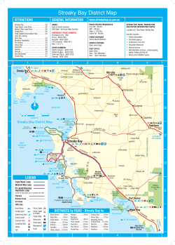 Streaky Bay District Map - District Council of Streaky Bay