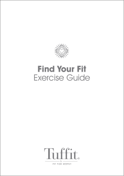 Find Your Fit Exercise Guide