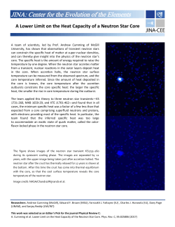 A Lower Limit on the Heat Capacity of a Neutron Star Core
