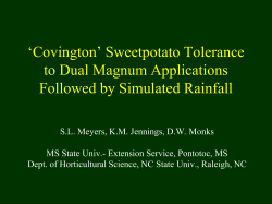 Dual Magnum rate - Mississippi State University Extension Service