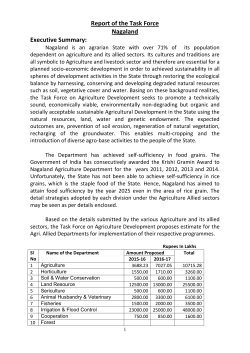 Nagaland - NITI Aayog