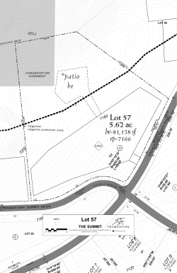 Lot 57 5.62 ac be-81158 sf rp-7166 *patio be