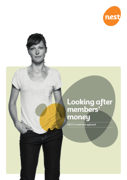 Looking after members` money