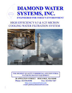 DWSI Cooling and Closed-Loop Filtration Catalog July 07.indd