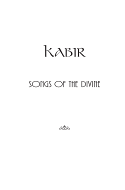 kabir : songs of the divine - Urban Mystic Books &rsaquo;&rsaquo; home