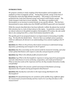INTRODUCTION: We propose a mission to study coupling of the