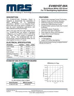 EV4601EF-00A - Monolithic Power System