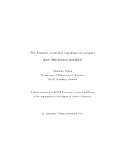The Einstein constraint equations on compact three