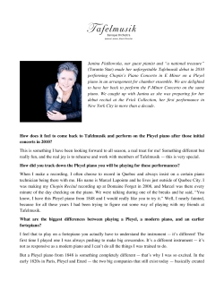 A Chat with Janina Fialkowska
