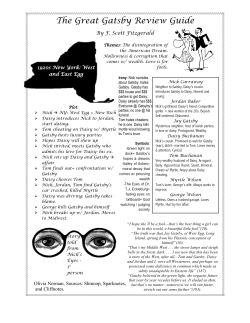 The Great Gatsby Review Guide