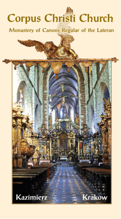 Corpus Christi Church - Parafia Bożego Ciała w Krakowie