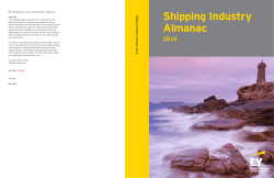 Shipping Industry Almanac 2016