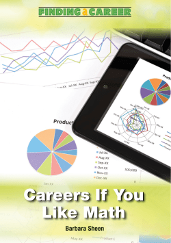 Careers If You Like Math