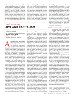 love and capitalism