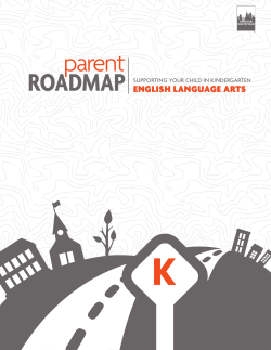 Supporting Your Child in Kindergarten English Language Arts