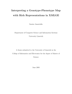 Interpreting a Genotype-Phenotype Map with Rich Representations