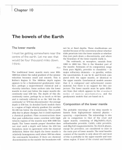 Chapter 10. The Bowels of the Earth