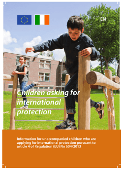 children seeking international protection