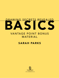 drawing secrets revealed vantage point bonus material sarah parks